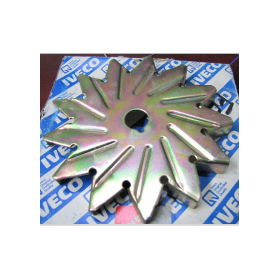 ventola alternatore dm140 foro 16mm alloggio chiavetta iveco 4610728