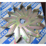 ventola alternatore dm140 foro 16mm alloggio chiavetta iveco 4610728