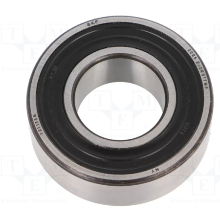 skf cuscinetto orientabile a sfera 25x52x18 2 piste skf 2205 2rs1 tn9