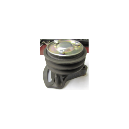 supporto tendicinghia completo di puleggia 2 gole iveco 4606784