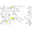 RONDELLA DISTANZIALE BRACCIO TRASV.FUSO 1,55MM mercedes a0003322452