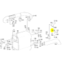 antivibrante in gomma sostegno scarico mercedes a0032371012