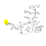 GIUNTO/silentblock BRACCIO DI COMANDO INFERIORE mercedes a4443330027