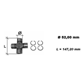 crociera L 147,20 dm 52 iveco 425533410 93163090 5001855838