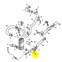 tubo rigido curvo scambiatore di calore scania 483688