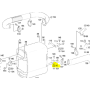 tassello antivibrante marmitta mercedes a0009980246