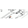 grappetta di fissaggio tubazione carburante 1posto  iveco 3303428