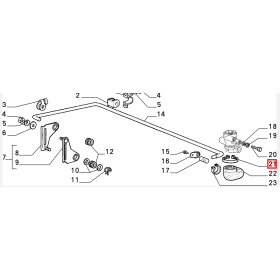 collare di fissaggio fiat 4381511