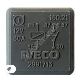 relais 30A 12V iveco 2991713 4840090 42579129