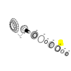 anello cambio zf 0730161121 iveco 42490499