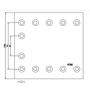 serie ceppi freno posteriore 8pz iveco 1906244 98443642 1906088