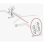 staffa per tassello barra stabilizzatrice iveco 98473579