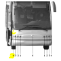 indicatore di direzione anteriore arancio iveco 71701596