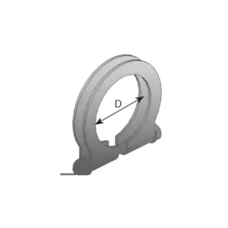 collare per terminale scarico dm 118 iveco 42075779 42090154 42035553 140773