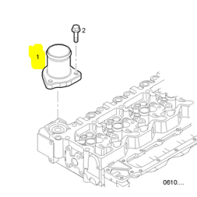 corpo termostatico europolis iveco 4895131