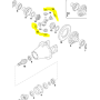 anello di spallamento per satellite differenziale iveco 4660954