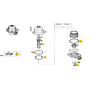 kit guarnizioni valvola limitatrice iveco 8124491