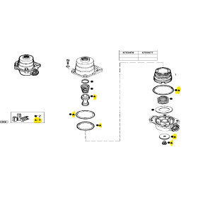 kit guarnizioni valvola limitatrice iveco 8124491