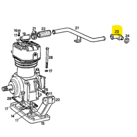 raccordo a gomito iveco 4555394