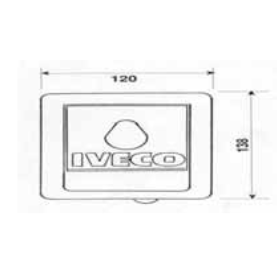 maniglia cofano posteriore iveco 4820193