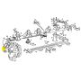 guarnizione pompa acqua iveco 4864033