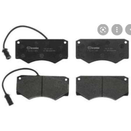 serie pattini freno bosch 0986424176 149 x 69 x 18 daily iveco 1906040