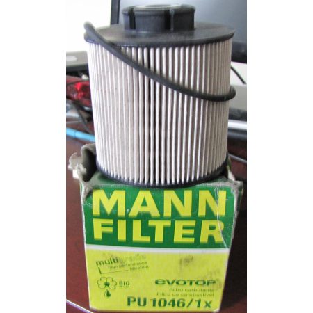 filtro cartuccia gasolio mann pu1046/1x