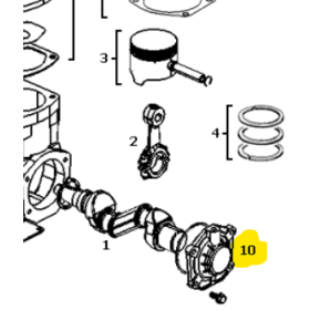 coperchio posteriore compressore marelli iveco 79034430