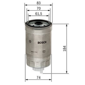 filtro gasolio ad avvitare bosch 1457434293/1457434198 iveco 46471844 9947995 9951033 9951033