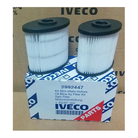 kit filtro sfiato motore/blowby iveco 2992447