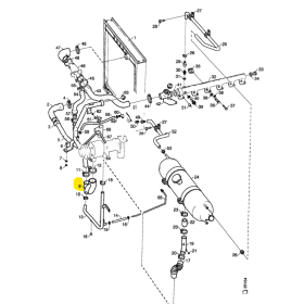 tubo/manicotto flessibile sbrinatore a 3 vie scania 469343