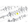 anello cambio zf 1290304366 S6-80 iveco 93163384