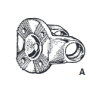 flancia albero trasmissione iveco 93163089