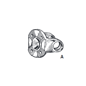 flancia albero trasmissione iveco 93163089
