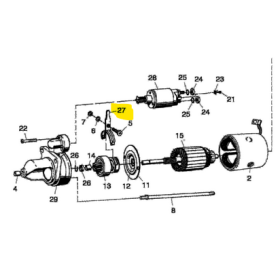 leva motorino avviamento scania 238929