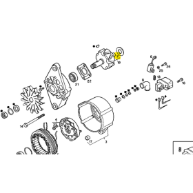anello alternatore spessore 0,5mm iveco 79078921