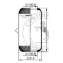 CONTITECH AIR SPRING 644 N Soffietto, Sospensione pneumatica man 81436010017