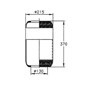 molla aria/toopless sospensione iveco 98445471 93166129 500301776 A0003280101