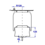 cella completa sospensione posteriore 1s 285 20 iveco 4823495