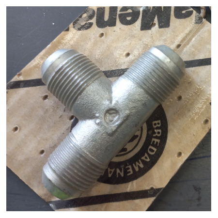 raccordo a tre vie maschio 20x1,5 breda s5000432
