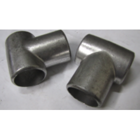 supporto a T alluminio per tubo mancorrenti a 3 vie mm 30 codice 50310