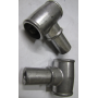 supporto a T alluminio per tubo mancorrenti a 3 vie mm 30 codice 50309