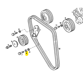rondella piana 10x25x2 iveco 12646801 12446821 4171011 4700395 470040