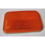catadiottro/catarifrangente arancio adesivo 94x60 iveco 500303366