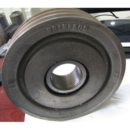 puleggia 3 gole avx17 cuscinetto 44x180 altezza 50 iveco 98462809