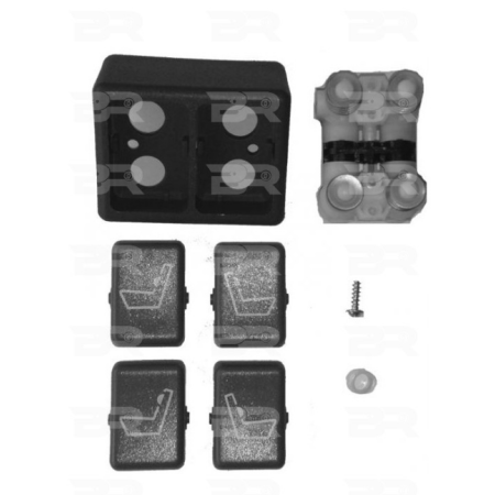 kit riparaz sedile conduc x gestione regolaz iveco 93162128 93161645