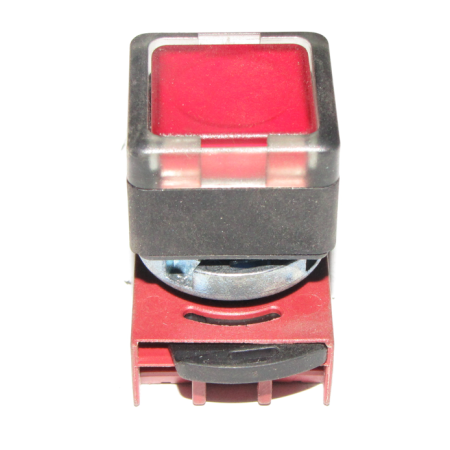 pulsante chiusura porta colore rosso quadrato breda 0627870