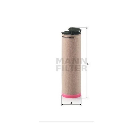 filtro aria secondario mann cf 610 117x387 deutz 01181004