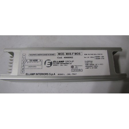 convertitore voltaggio luci interne 18/40w 24v mx6-f iveco 8010000062