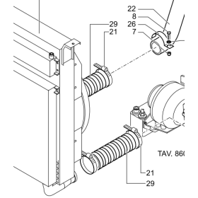 tubo/manicotto intercooler 90x340 breda d050832